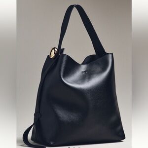 Anthropologie Black Shoulder Bag